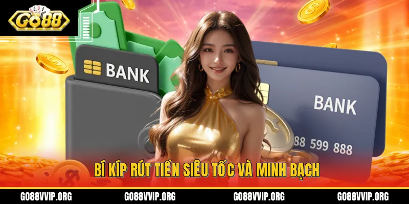Bí kíp rút tiền siêu tốc và minh bạch